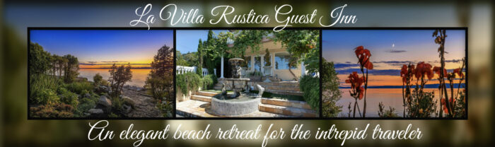 La Villa Rustica airbnb beachfront waterfront villa. hotel