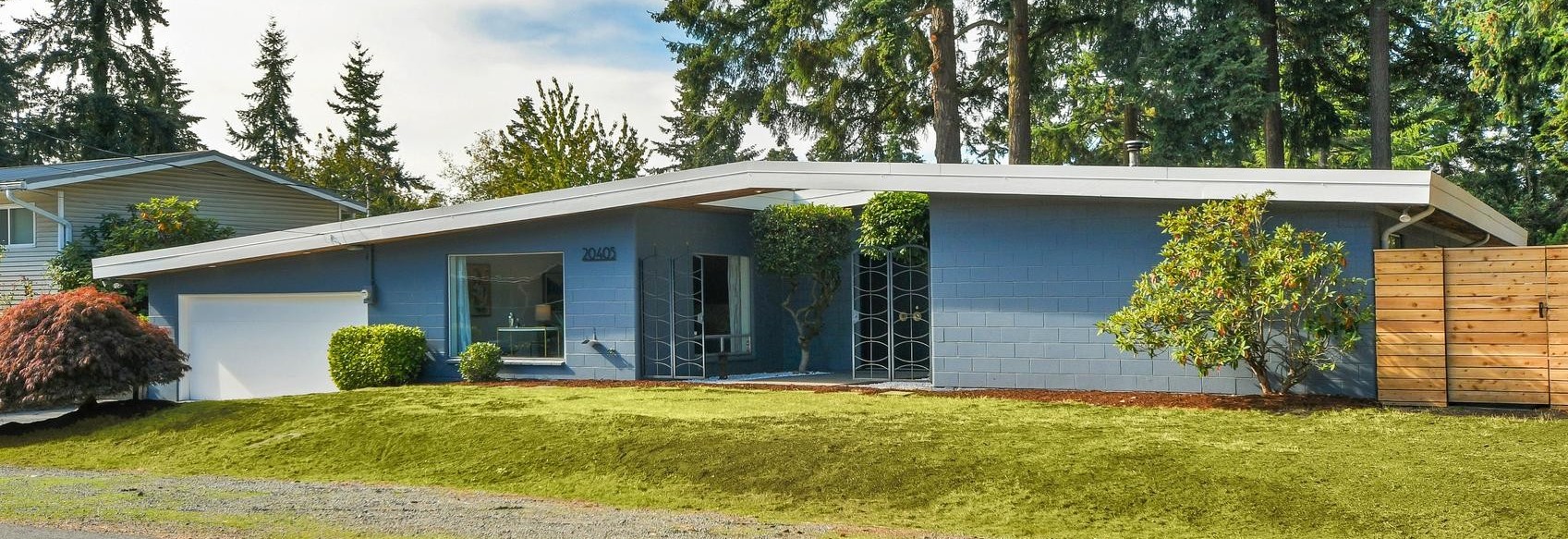 Mid-Century Modern Home for sale presented by Mid-Century Modern Home Expert Realtor Agent Marlow Harris with Windermere and Seattle Dream Homes